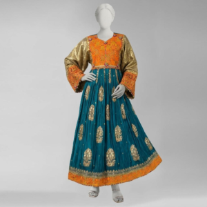 Zinc Orange Flare Frock
