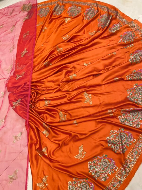 Royal Orange Unstitched
