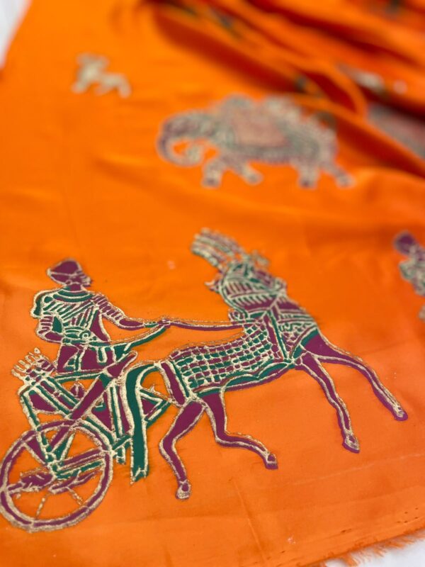 Royal Orange Unstitched