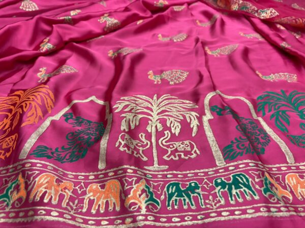 Royal Pink Unstitched