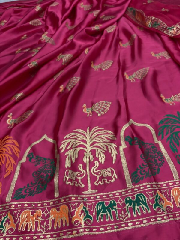 Royal Pink Unstitched